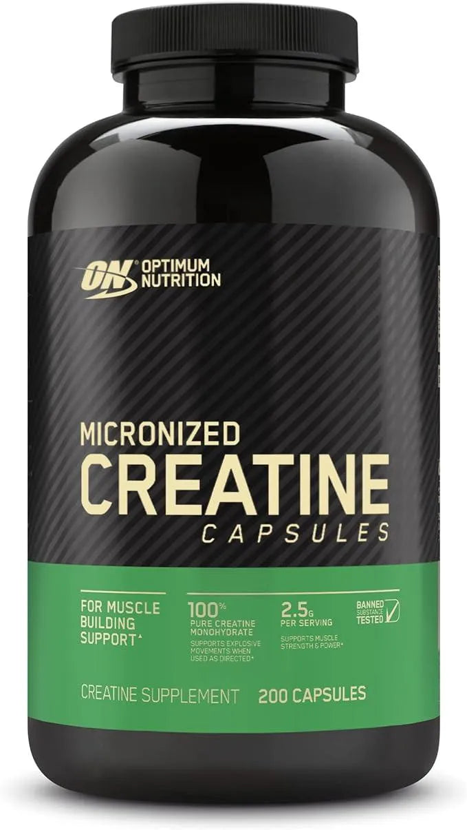 Micronized Creatine Capsules - Optimum Nutrition
