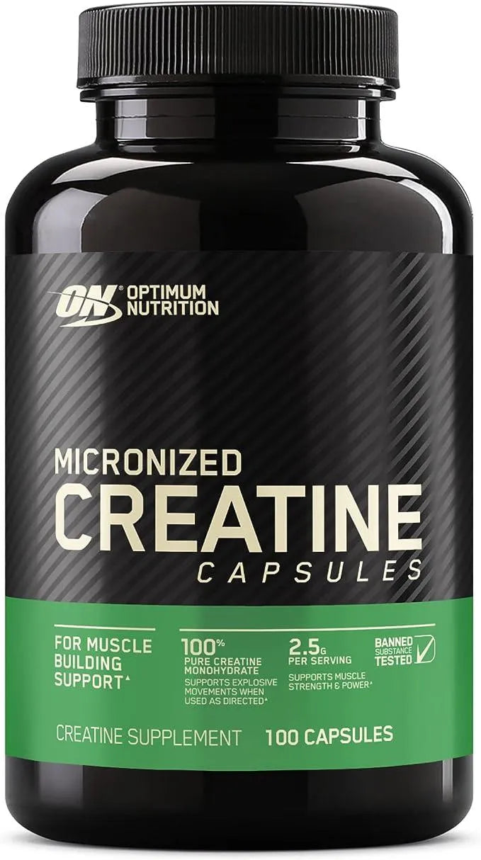 Micronized Creatine Capsules - Optimum Nutrition