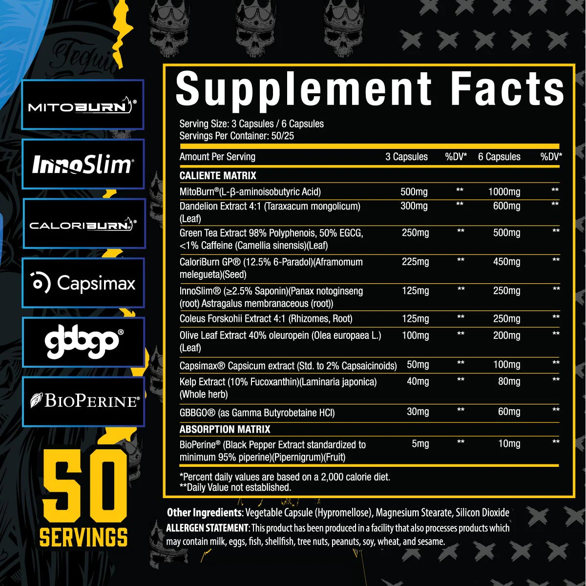 Caliente Non-Stim Fat Burner - Xtremis Cartel